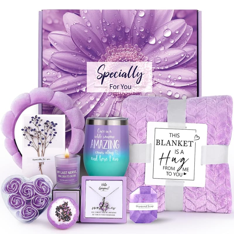 Spa Gift Basket for women - Relaxing Self-Care Essentials