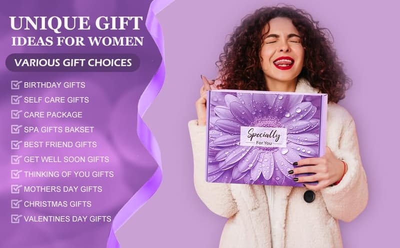 Spa Gift Basket for women - Relaxing Self-Care Essentials