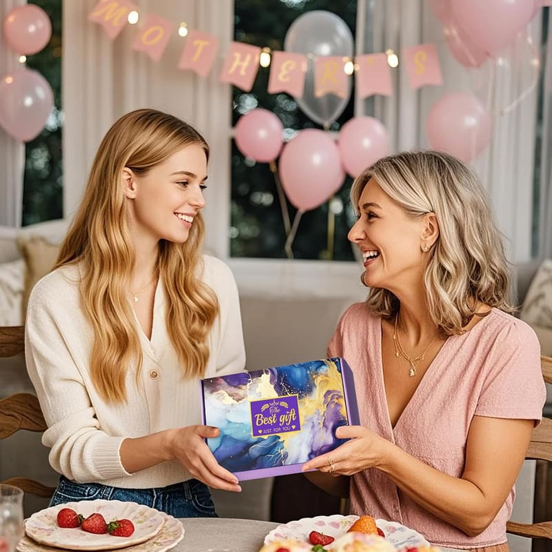 Unique Spa Gift Baskets for Mom - Personalized Birthday Treats