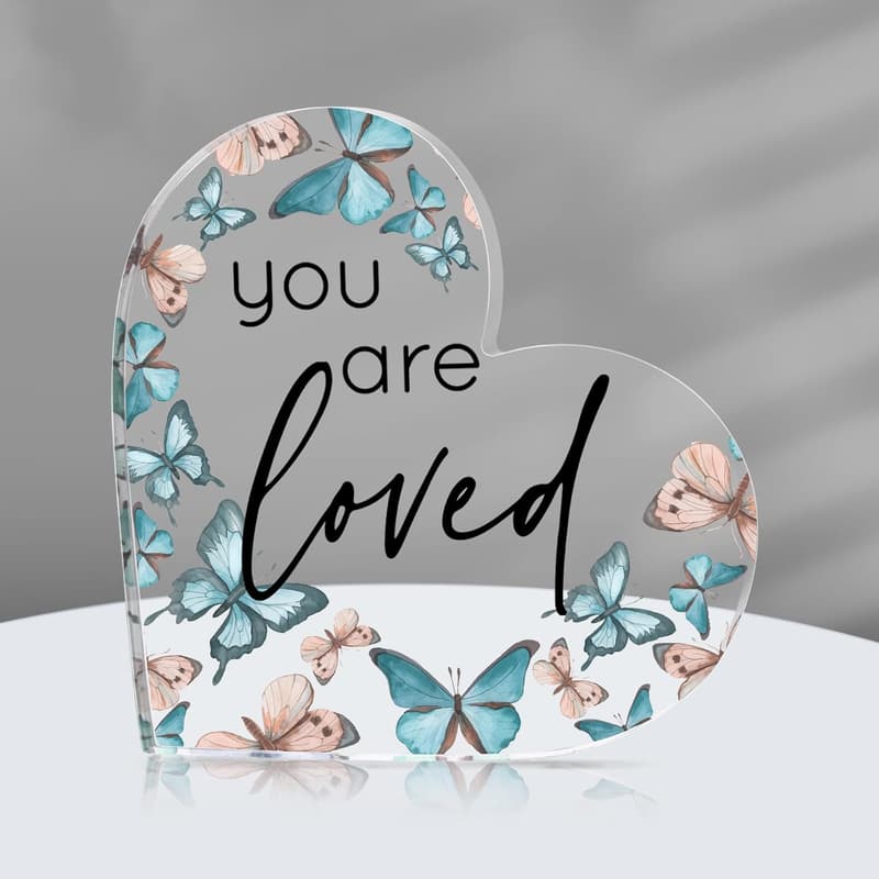 Employee Appreciation Acrylic Heart Keepsake -