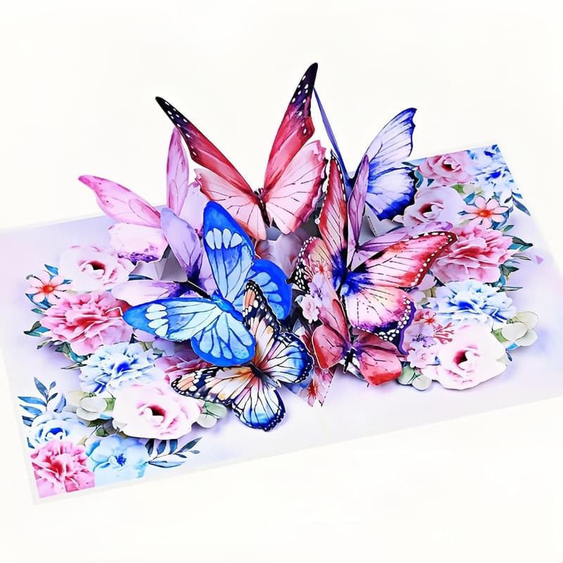 Butterfly Pop-Up Greeting Card for Mother's Day