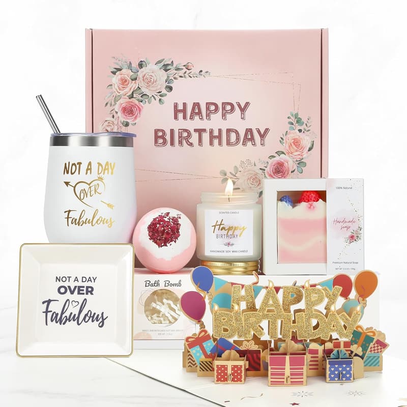 Unique Spa Gift Box for Women - Birthday Present Idea