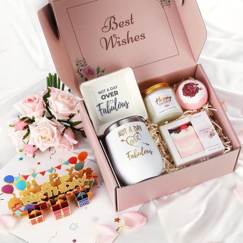 Unique Spa Gift Box for Women - Birthday Present Idea