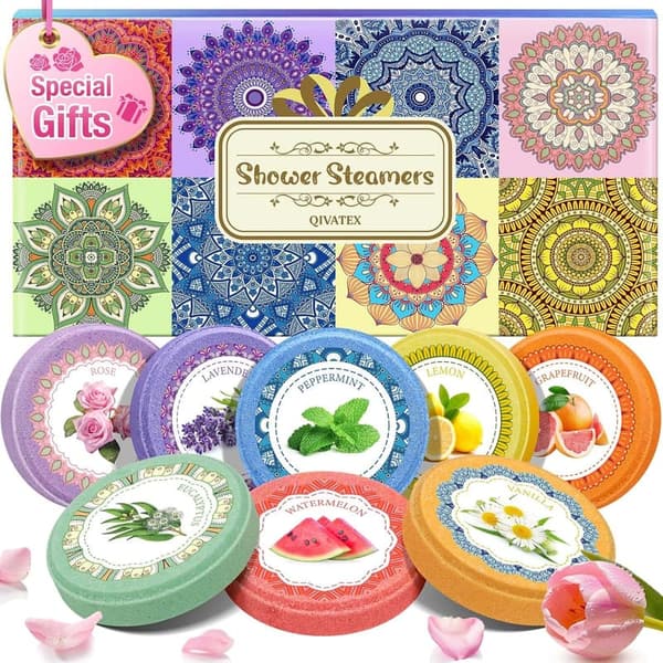 Birthday Aromatherapy Shower Steamers for Women (8 Pack)