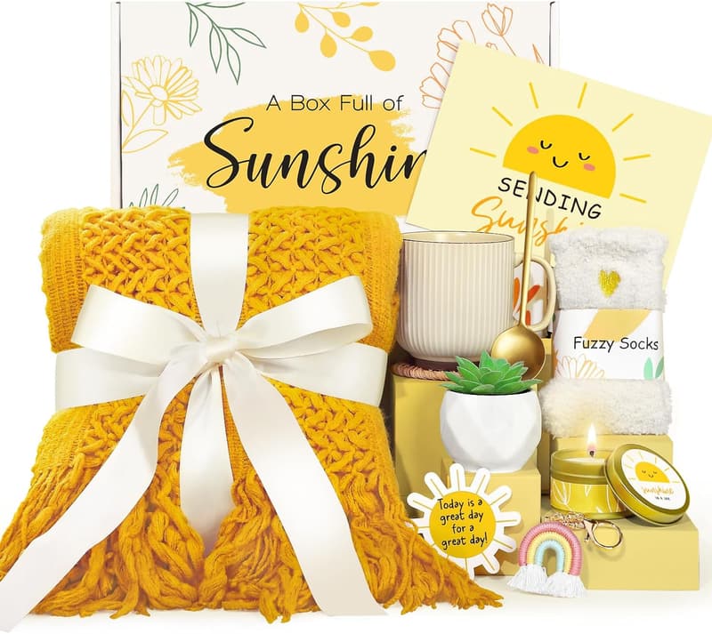 Sunshine Care Package for Women - Birthday & Get Well Gift
