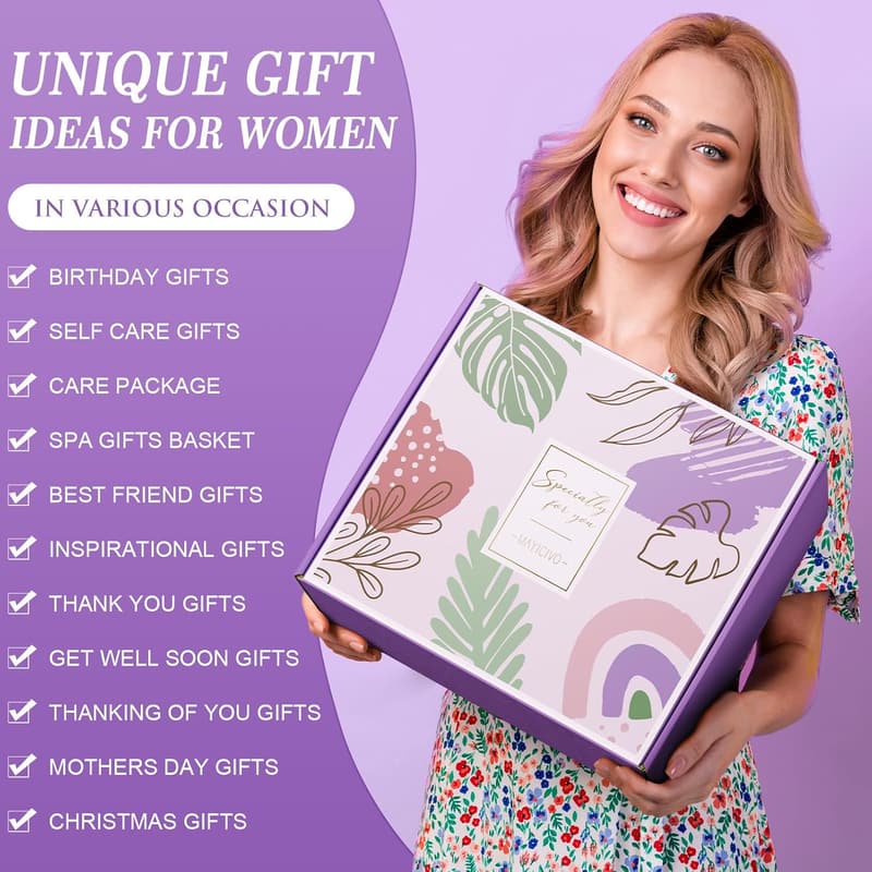 Inspirational Get Well Soon Spa Gift Basket for Women