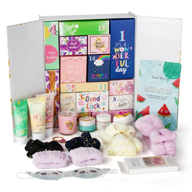 Luxury Spa Gift Box for Teen Girls – 15 pcs Birthday Surprise