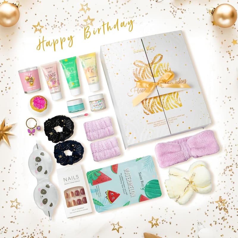 Luxury Spa Gift Box for Teen Girls – 15 pcs Birthday Surprise
