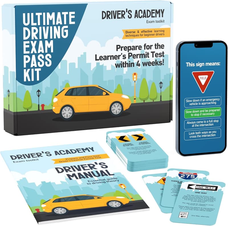 Driving Exam Pass Kit for Teenagers (Ages 15-18)
