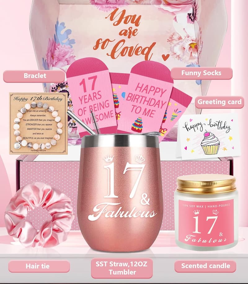 17th Birthday Gift Ideas for Girls - Unique Presents for Teens