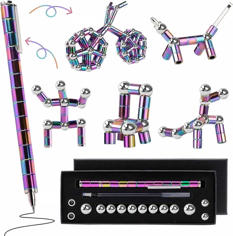 Magnetic Fidget Pen - Cool Gift for Teens and Kids