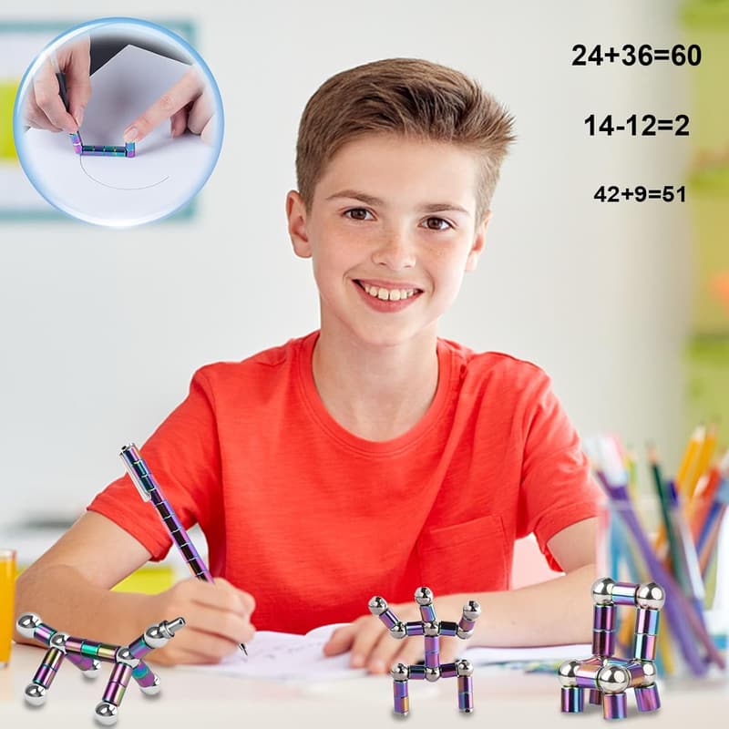 Magnetic Fidget Pen - Cool Gift for Teens and Kids