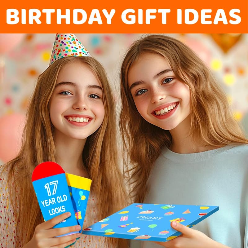 Teen Birthday Gift Socks for Ages 13-19 - Fun & Stylish