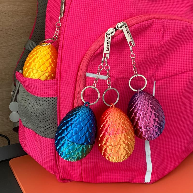 3D Printed Dragon Egg Easter Gift Set for Kids (4 Pcs)