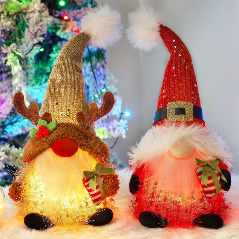 Lighted Christmas Gnomes - 13
