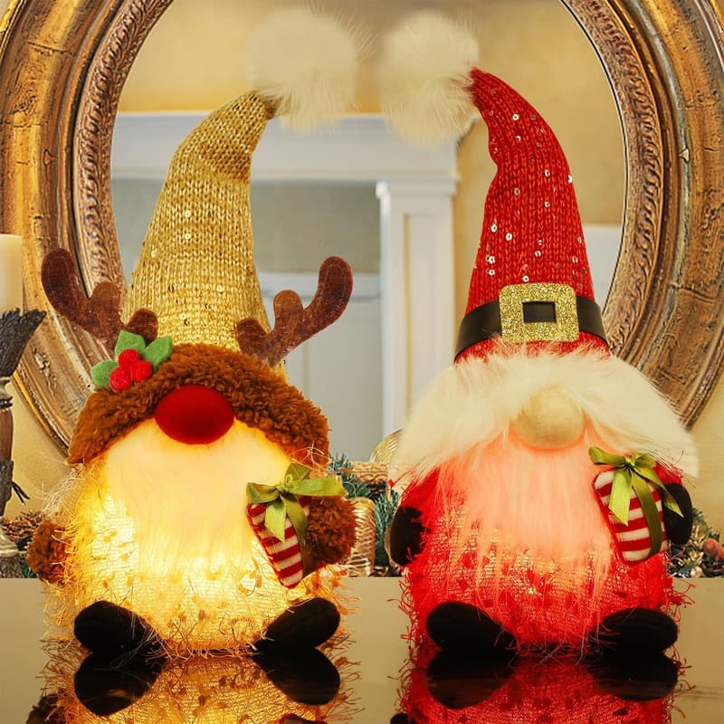 Lighted Christmas Gnomes - 13