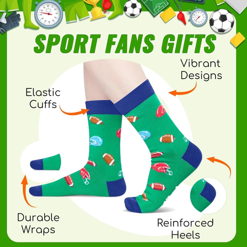 Funny Gym Socks for Men & Women - Weed & Yoga Designs