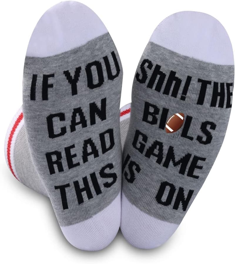Funny American Football Socks - Novelty Gift for Fans