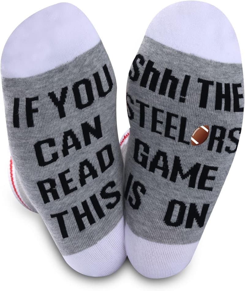 Funny American Football Socks - Great Birthday Gift for Fans