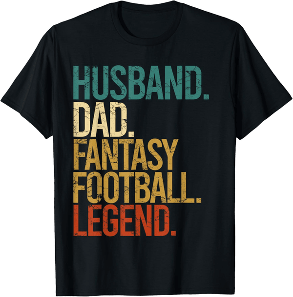 Fantasy Football Legend T-Shirt for Men - Perfect DIY Gift