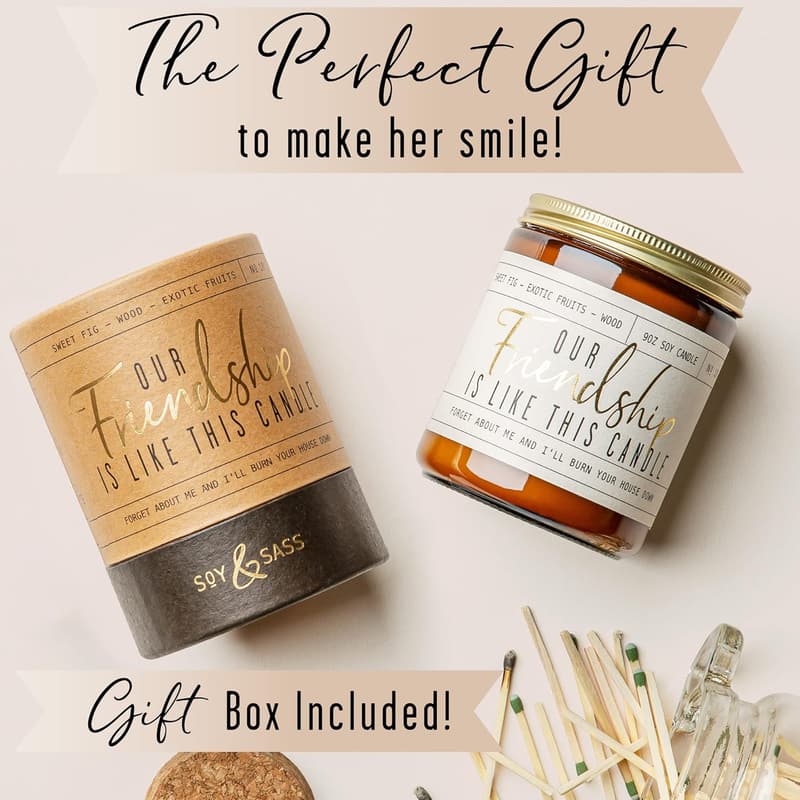 Funny Best Friend Candle - 