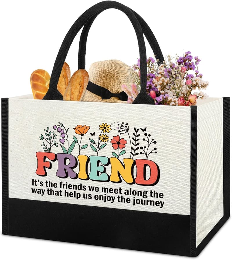 Friendship Tote Bag for Women - Going Away & Thank You Gift