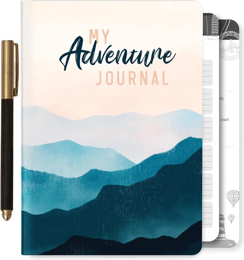 Travel Journal for Women - 3-in-1 Adventure Scrapbook & Planner