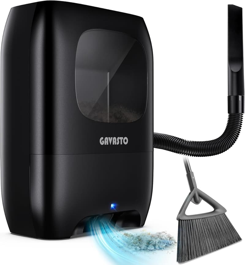 Automatic Touchless Vacuum Dustpan - Powerful 1500W Pet Hair Cleaner