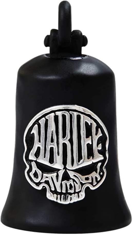 Harley-Davidson Matte Black Skull Ride Bell