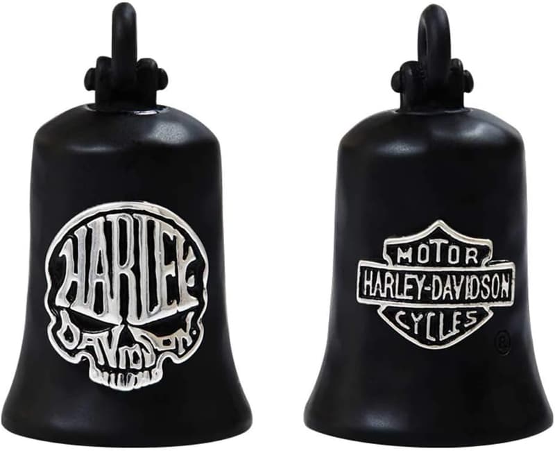 Harley-Davidson Matte Black Skull Ride Bell