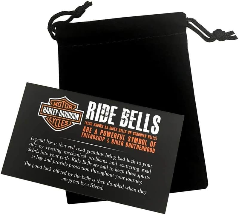 Harley-Davidson Black Sculpted Skull Ride Bell