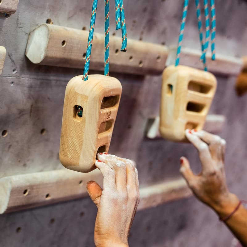 Sturdy Wood Hangboard for Rock Climbing Training