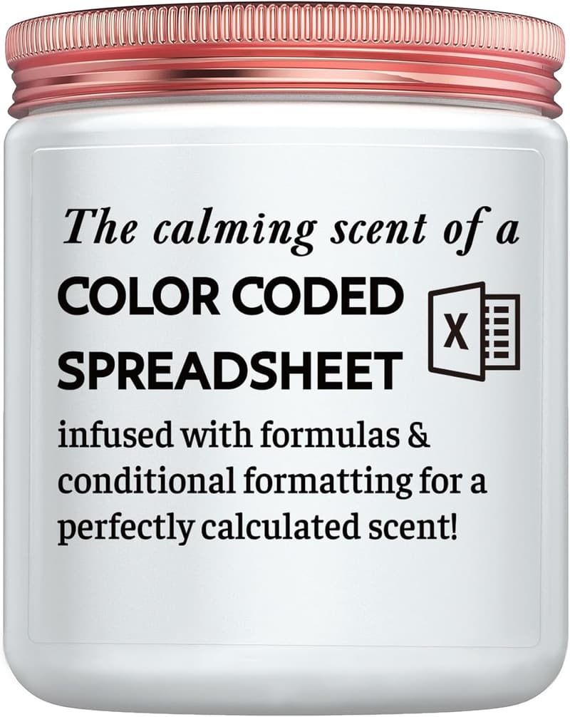 Humorous Lavender Candle for Coworkers and Friends