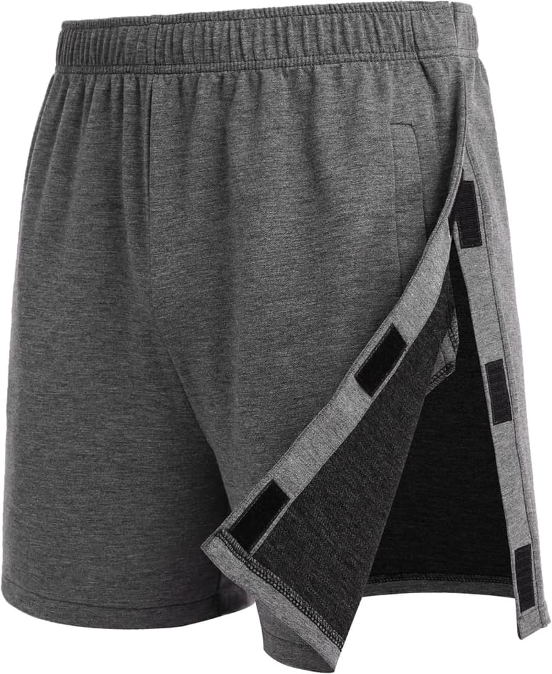 Athletic Tear-Away Recovery Shorts with Pockets