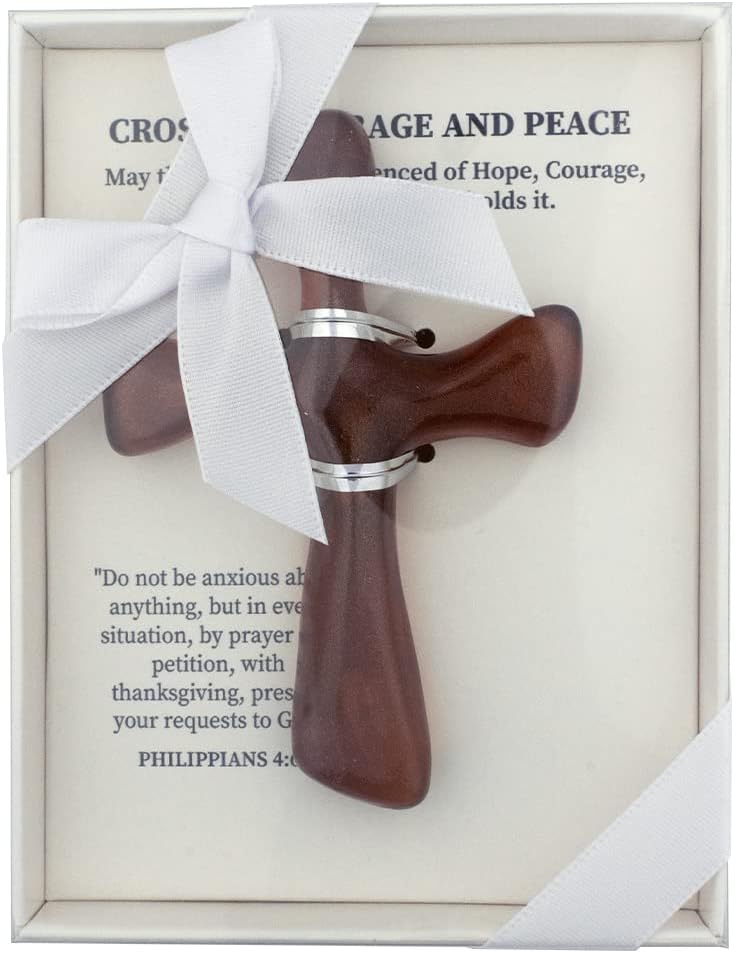 Handheld Prayer Cross for Comfort and Peace