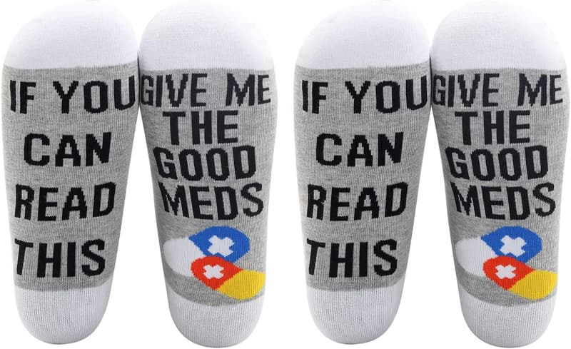 Funny Hospital Socks - 