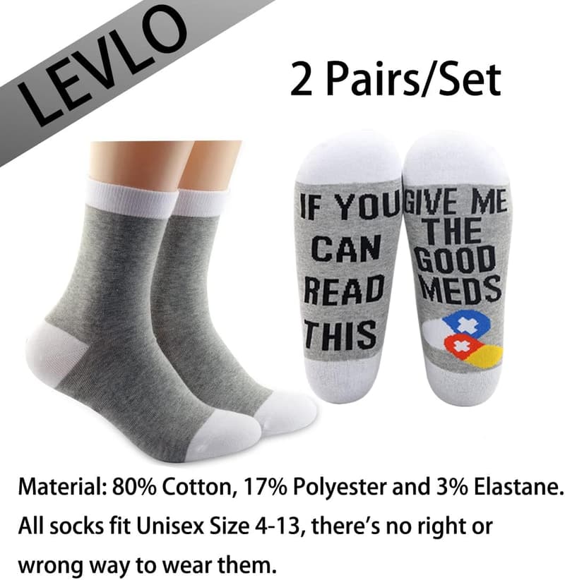 Funny Hospital Socks - 