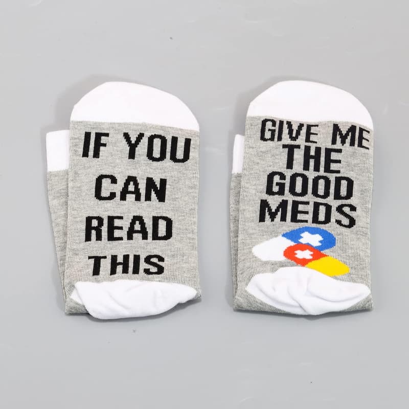 Funny Hospital Socks - 