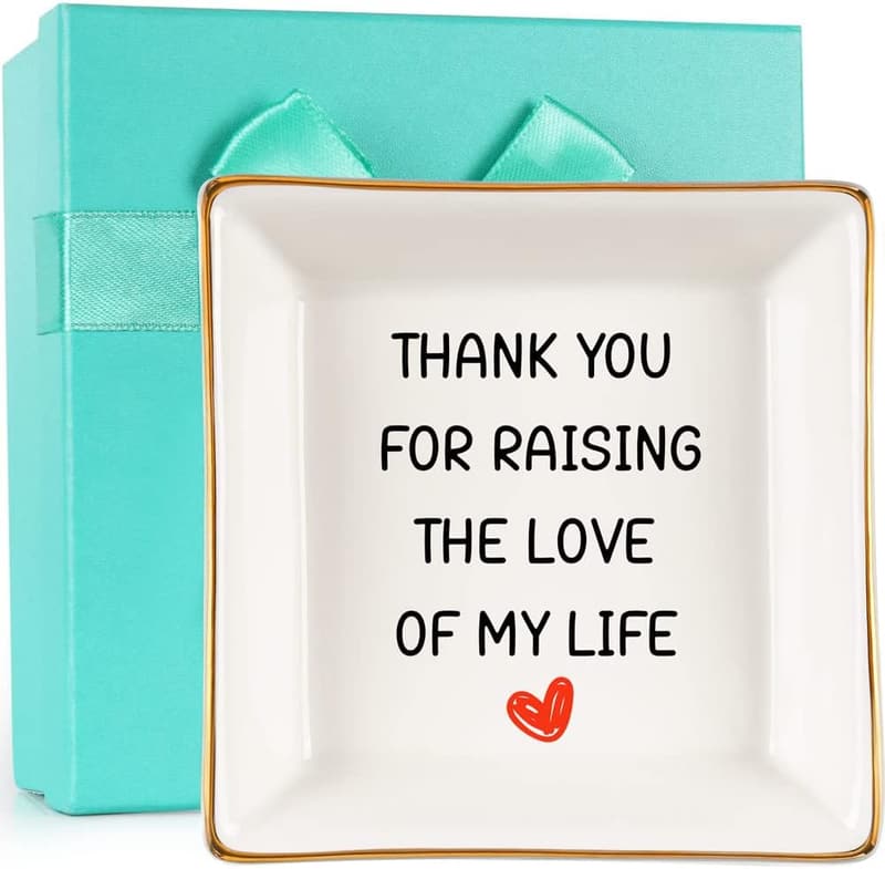 Mother's Day Jewelry Tray for Mother-in-Law from Daughter & Son-in-Law