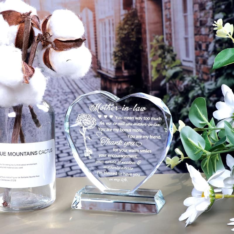 Mother's Day Heart-Shaped Keepsake Gift for Mom