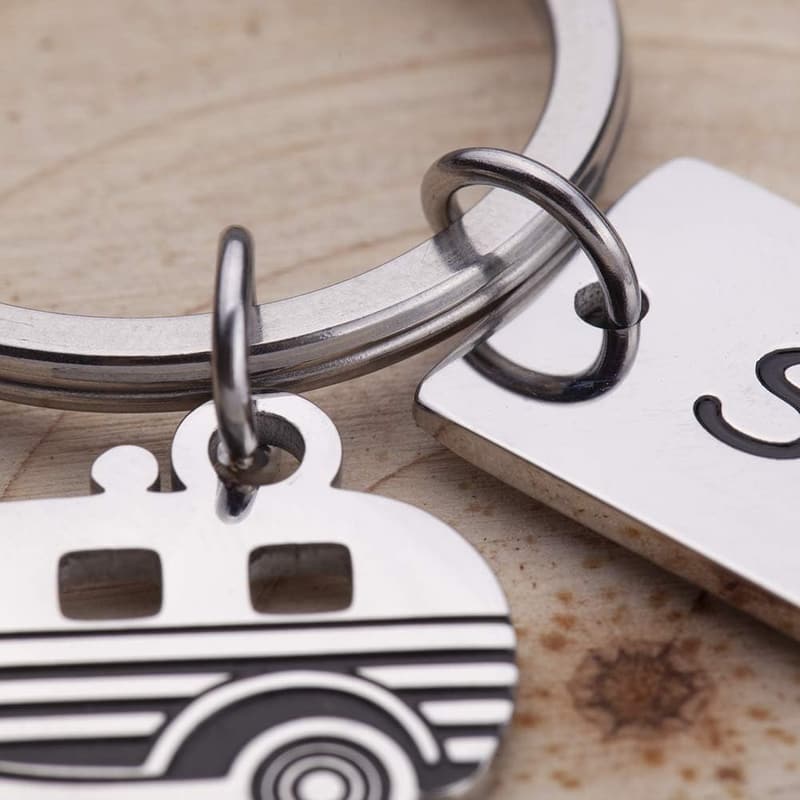 Hilarious RV Camping Keychain for Travelers and Enthusiasts