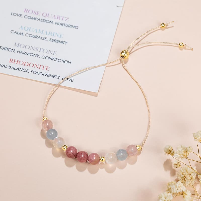 Moonstone Hope Bracelet for First-Time Moms