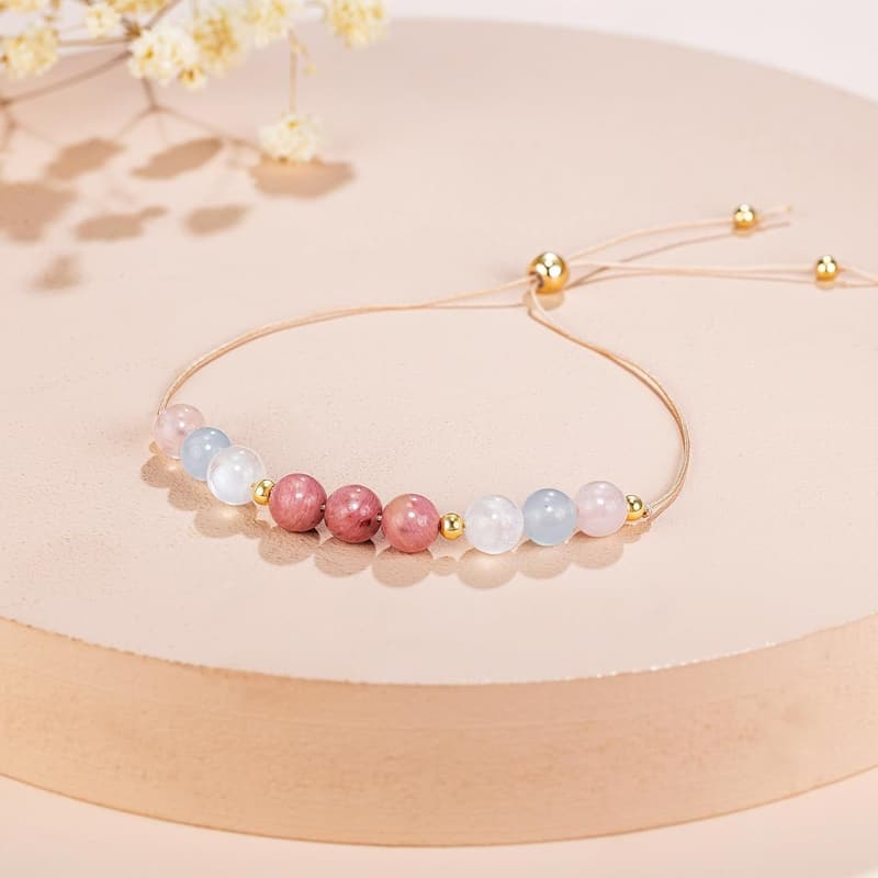 Moonstone Hope Bracelet for First-Time Moms
