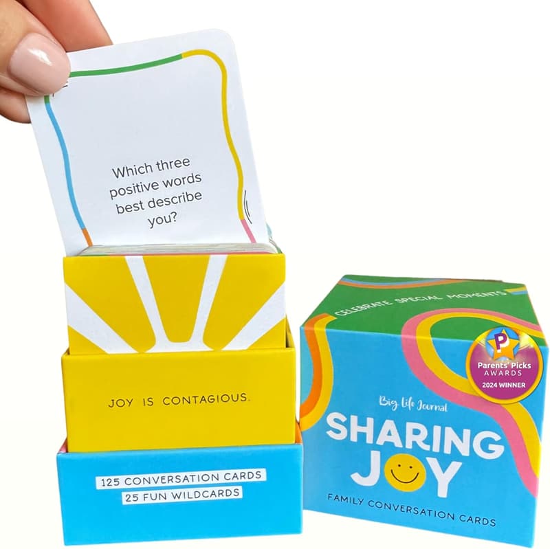 Family Conversation Cards for Meaningful Connections - 150 Cards
