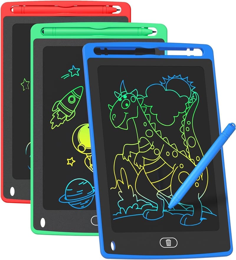 8.5 Inch LCD Writing Tablet - 3 Pack Kids' Doodle Board