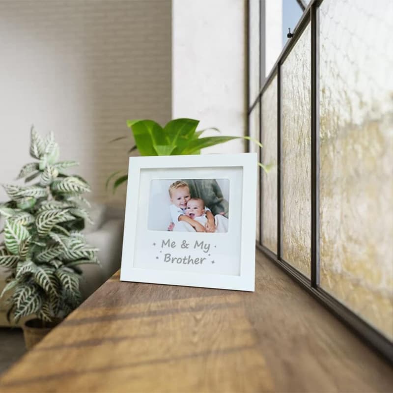 Brother and Sister Keepsake Picture Frame Set for Nursery
