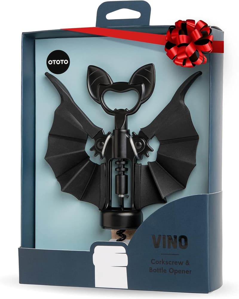 Gothic Wine & Beer Opener - Unique Halloween Gift for Wine Lovers