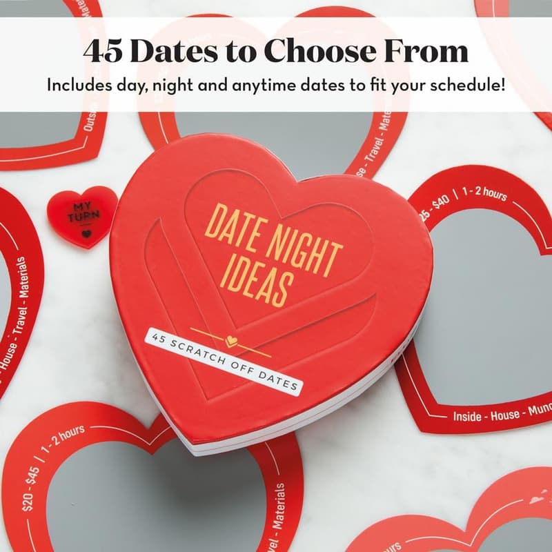 Date Night Scratch-Off Ideas - Romantic Gift for Couples
