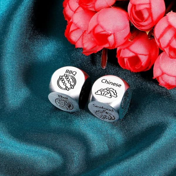 Date Night Food Dice for Couples - Fun Gift for Any Occasion