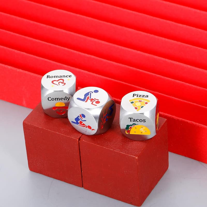 6th Anniversary Date Night Dice for Couples - Iron Gifts